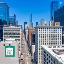 217-219 S State St, Chicago, IL - VUE AÉRIENNE  vue de carte