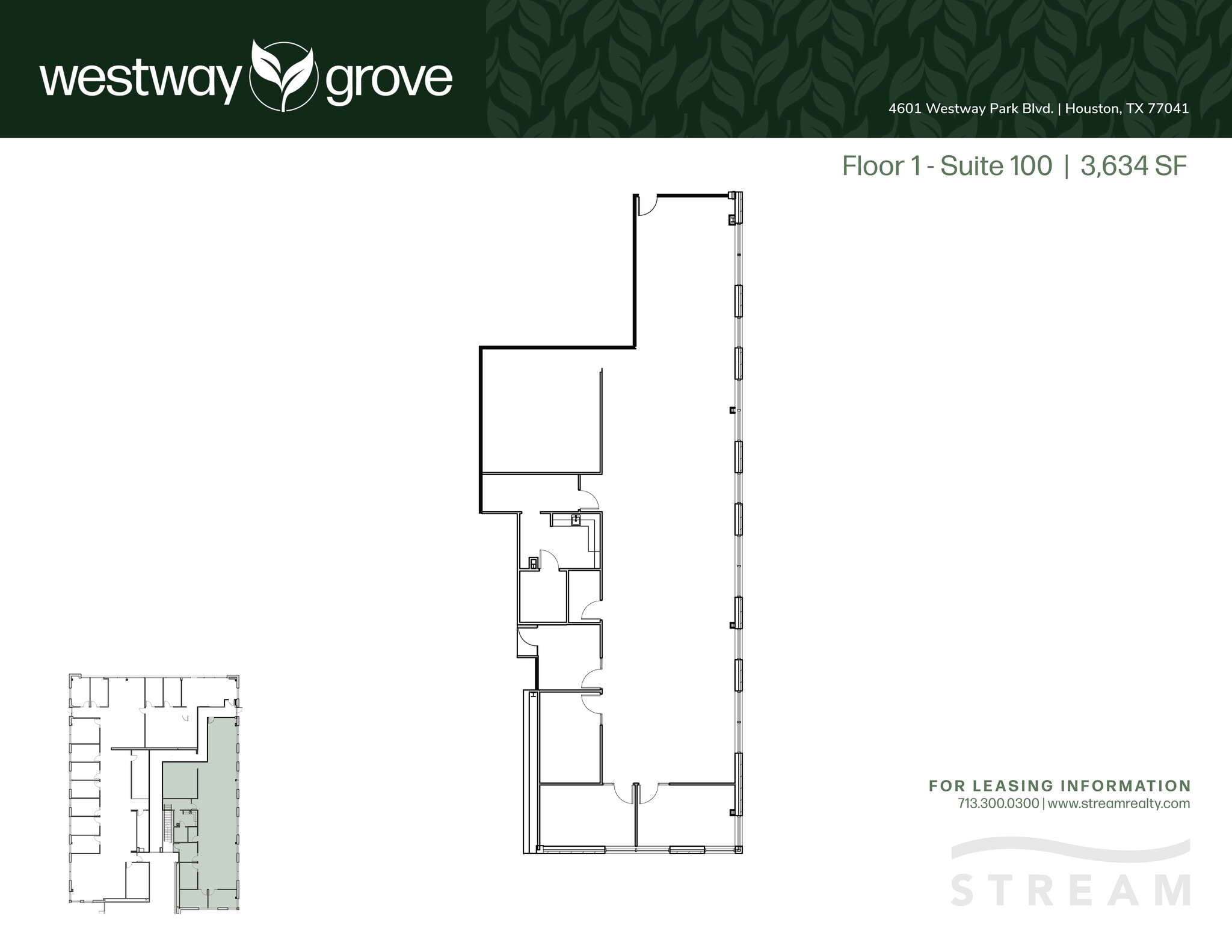 4601 Westway Park Blvd, Houston, TX à louer Plan d’étage– Image 1 sur 1