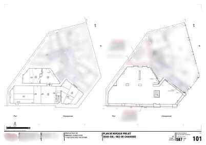 71 Rue Du Poteau, Paris à louer - Plan d’étage – Image 2 sur 2