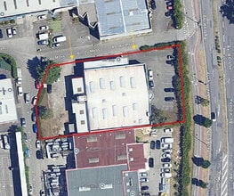 Villeurbanne - Vue aérienne  vue de carte