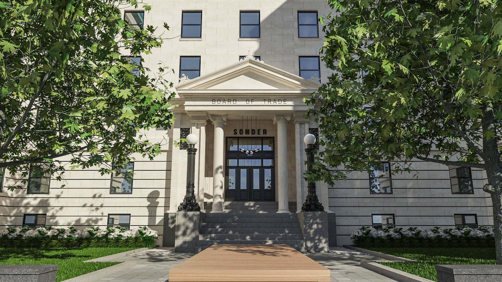 300 Rue Du Saint-Sacrement, Montréal, QC à louer Photo de l’immeuble– Image 1 sur 6