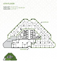 7500 Old Georgetown Rd, Bethesda, MD à louer Plan d’étage– Image 1 sur 1