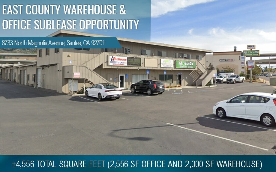 8733 N Magnolia Ave, Santee, CA à louer Photo principale– Image 1 sur 7