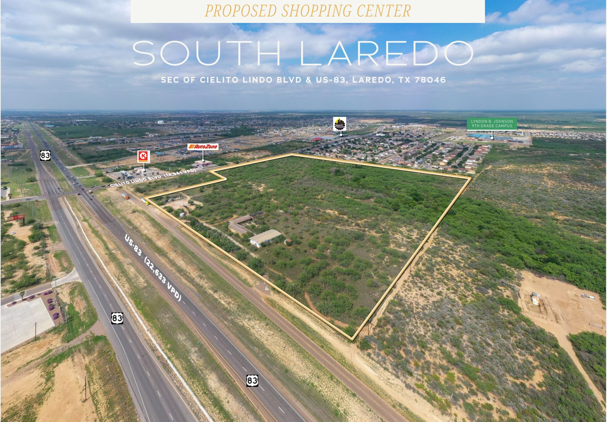 SEC of Cielito Lindo Blvd & US-83, Laredo, TX à louer Photo principale– Image 1 sur 6