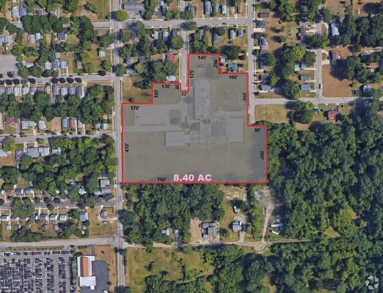 661 Franklin Rd, Pontiac, MI à vendre - Aérien – Image 2 sur 2