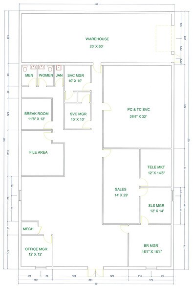 147 Peachtree Pky, Byron, GA à vendre - Plan d’étage – Image 2 sur 4