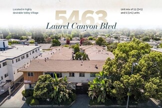 Plus de détails pour 5643 Laurel Canyon Blvd, Valley Village, CA - Logement à vendre
