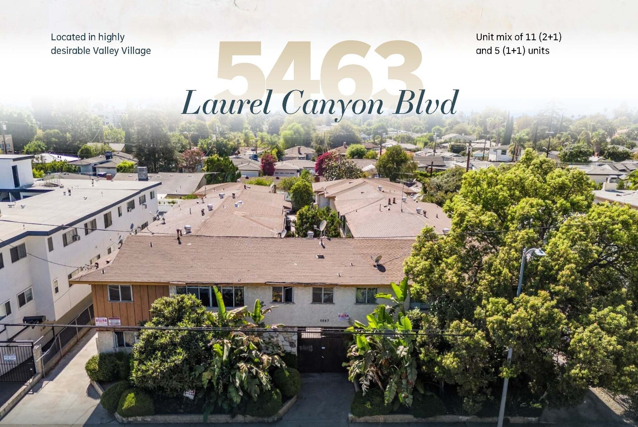 5643 Laurel Canyon Blvd, Valley Village, CA à vendre Photo de l’immeuble– Image 1 sur 8