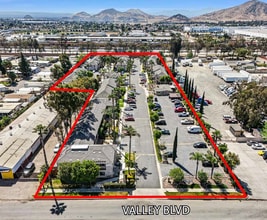 18181 Valley Blvd, Bloomington, CA - Vue aérienne vue de carte