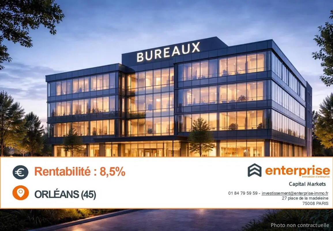 Bureau dans Orléans à vendre Photo de l’immeuble– Image 1 sur 2