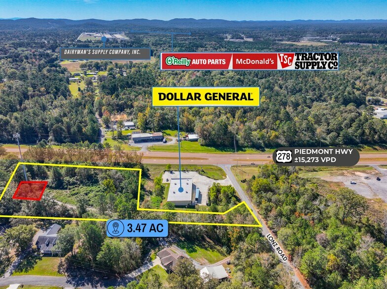 1-1 Auction 347 Acre Parcel 15K VPD, 1510 Alabama Ave, Gadsden, AL à vendre - Photo de l’immeuble – Image 3 sur 8