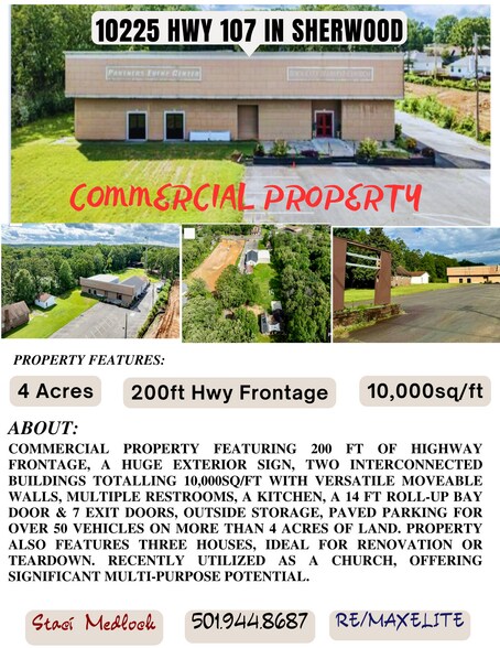 10225 Highway 107, Sherwood, AR à vendre - Photo de l’immeuble – Image 2 sur 3