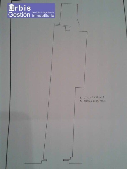Local commercial dans Salamanca, Salamanca à louer - Plan d’étage – Image 1 sur 1