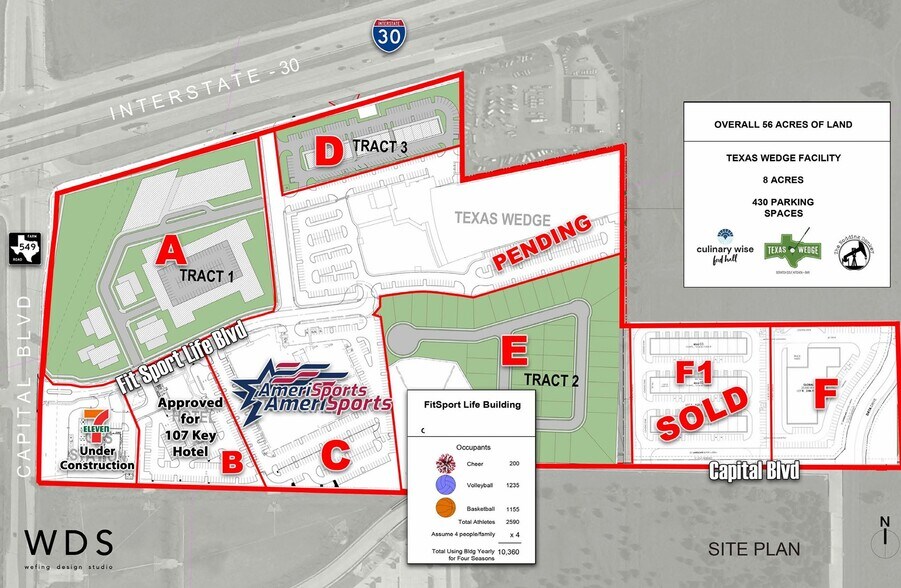 SEC I-30 & FM 549 – Fit Sport Life Development, Rockwall, TX à vendre - Photo de l’immeuble – Image 2 sur 4