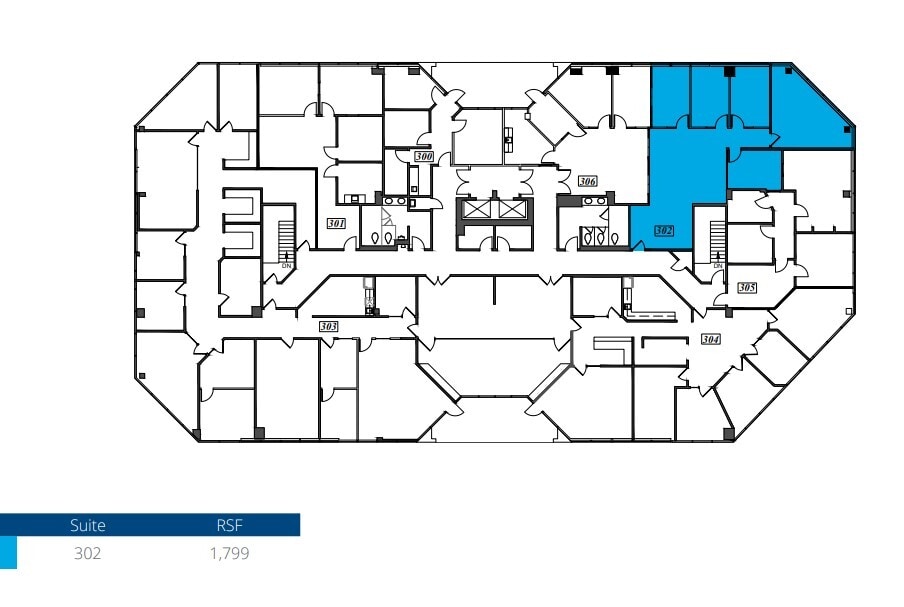 23822 W Valencia Blvd, Valencia, CA à louer Plan d’étage– Image 1 sur 1