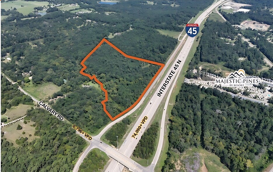 15201 N Interstate 45, Willis, TX à vendre - Aérien – Image 3 sur 9