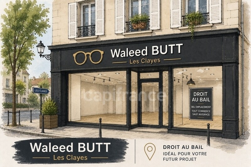 Local commercial dans Les Clayes-sous-Bois à louer - Photo de l’immeuble – Image 3 sur 3