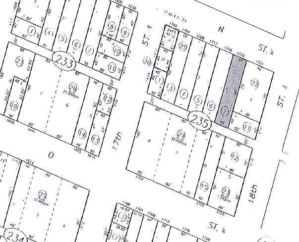 1720 N St, Sacramento, CA à vendre - Plan cadastral – Image 2 sur 26