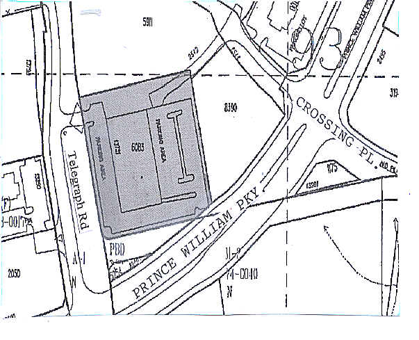 13851 Telegraph Rd, Woodbridge, VA à louer - Plan cadastral – Image 2 sur 3