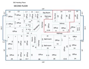 392 Harding Pl, Nashville, TN à louer Plan de site– Image 1 sur 13