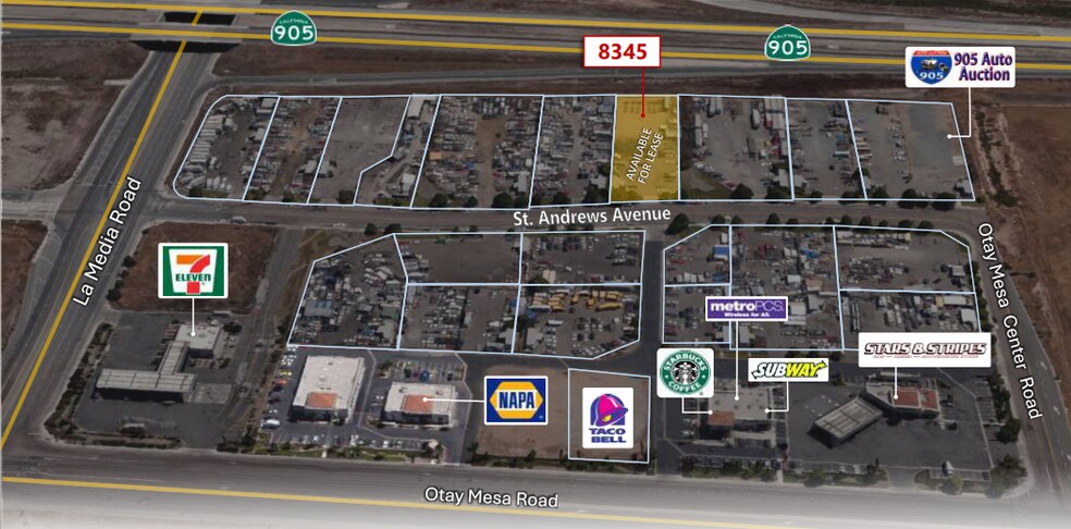 8345 Saint Andrews Ave, San Diego, CA à louer - Photo de l’immeuble – Image 2 sur 2