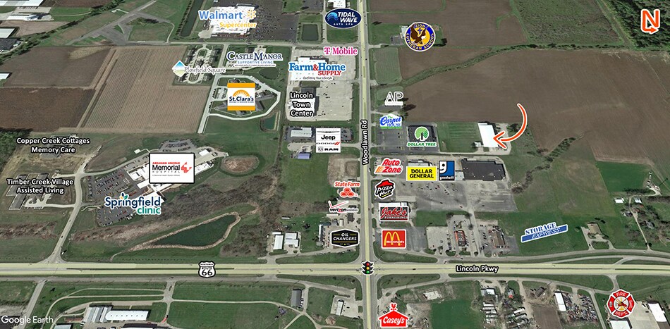 1304 Woodlawn Rd, Lincoln, IL à louer - Photo de l’immeuble – Image 2 sur 10