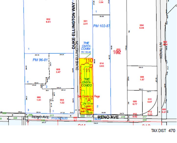 5150 Duke Ellington Way, Las Vegas, NV à vendre - Plan cadastral – Image 2 sur 31