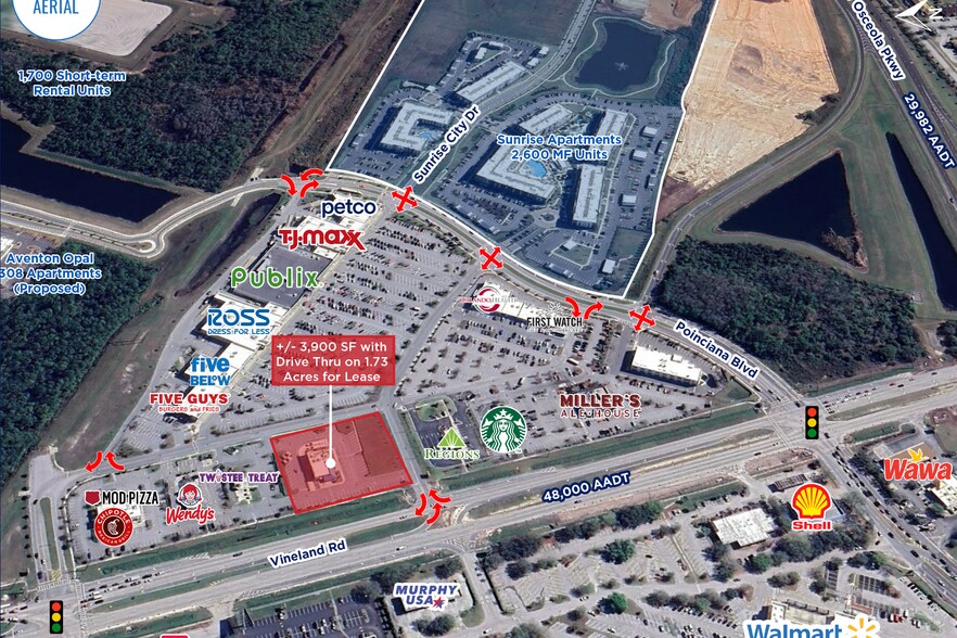3221-3231 Vineland Rd, Kissimmee, FL à louer - Photo de l’immeuble – Image 1 sur 6