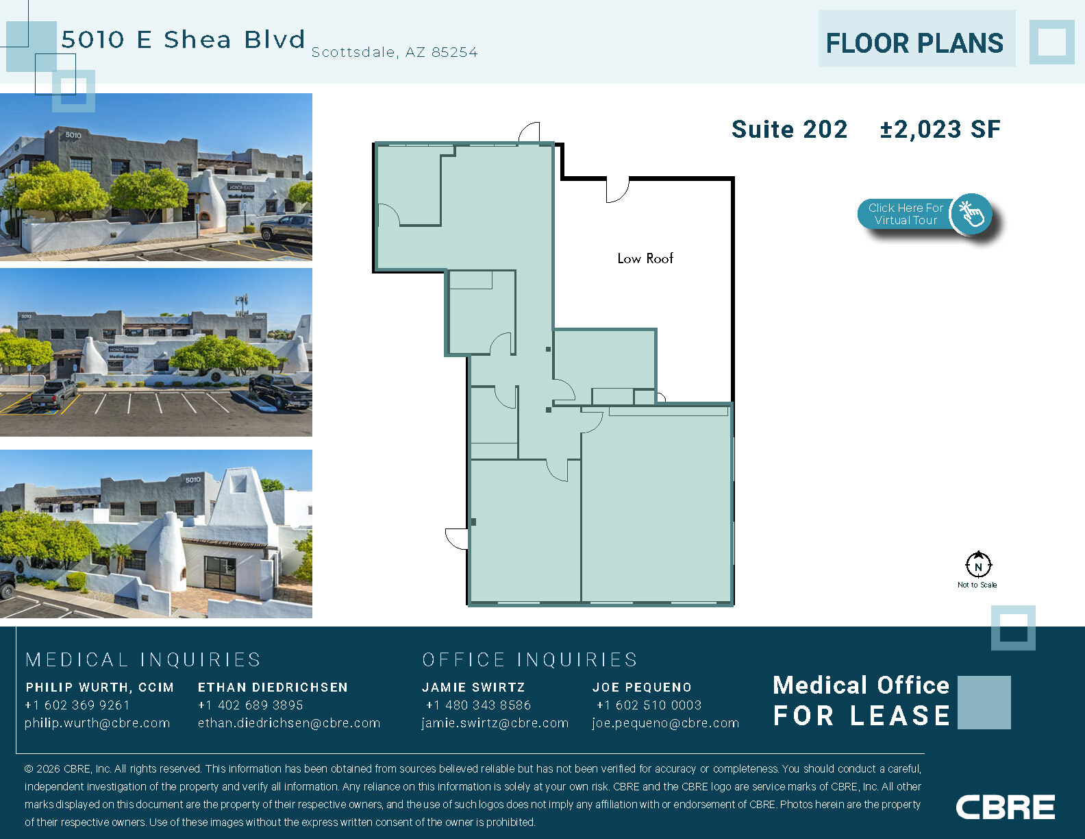 5010 E Shea Blvd, Scottsdale, AZ à louer Plan d’étage– Image 1 sur 1