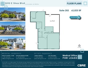 5010 E Shea Blvd, Scottsdale, AZ à louer Plan d’étage– Image 1 sur 1