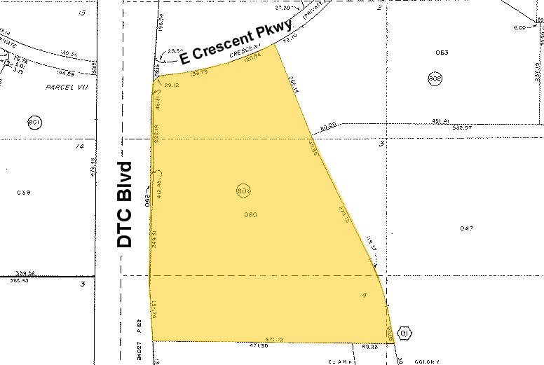 8400 E crescent Pky, Greenwood Village, CO à louer - Plan cadastral – Image 2 sur 40