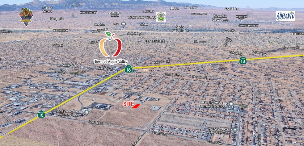 0 Valley Drive, Apple Valley, CA à vendre - Photo de l’immeuble – Image 3 sur 3