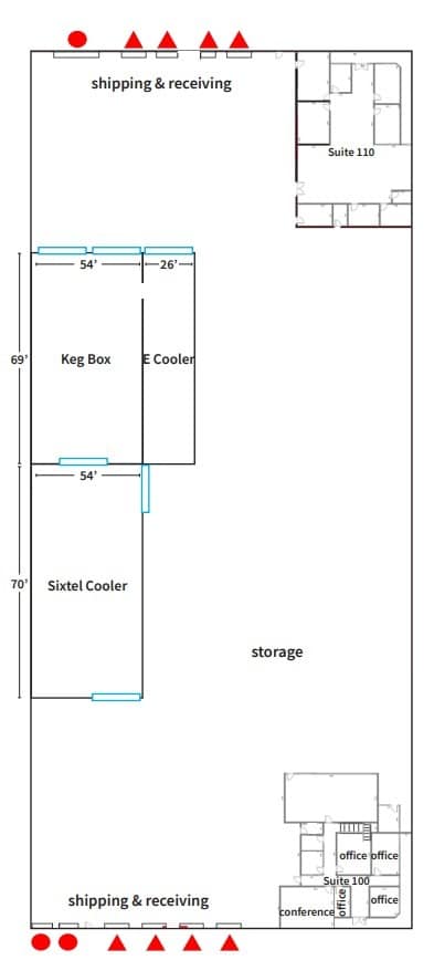 7825 Trade St, San Diego, CA à louer Plan d’étage– Image 1 sur 1