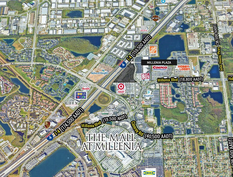 4600-4664 Millenia Plaza Way, Orlando, FL à louer - Aérien – Image 3 sur 15