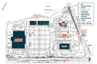 859 Rt-45, Woodstown, NJ à louer Plan de site– Image 1 sur 1