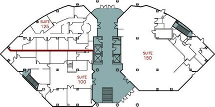 4660 La Jolla Village Dr, San Diego, CA à louer Plan d’étage– Image 1 sur 1