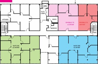 4370 Tujunga Ave, Studio City, CA à louer Plan d’étage– Image 1 sur 2