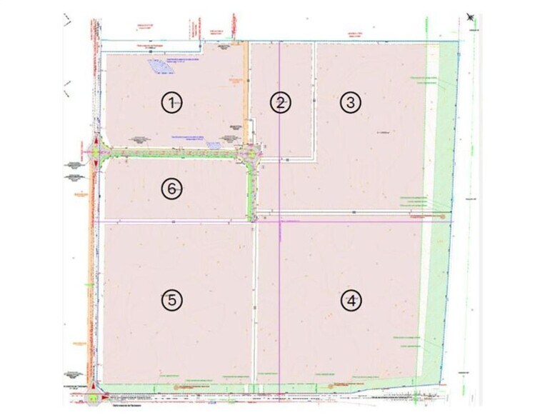 Terrain dans Cestas à louer - Plan d’étage – Image 2 sur 3