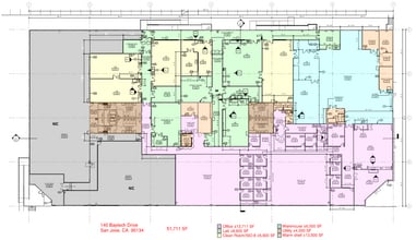 140 Baytech Dr, San Jose, CA à louer Plan de site– Image 1 sur 1