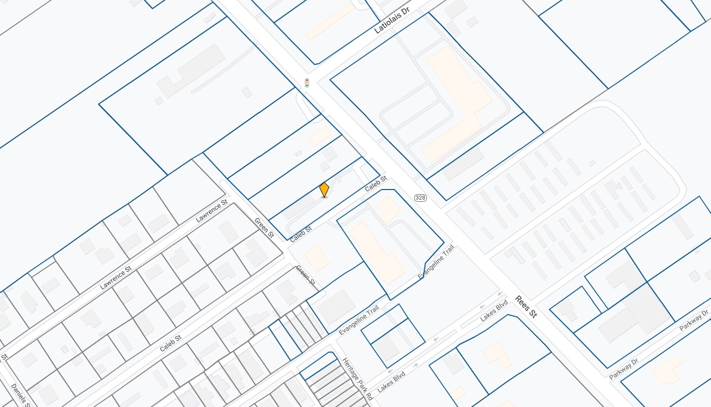 1901 Rees St, Breaux Bridge, LA à vendre Plan cadastral– Image 1 sur 2
