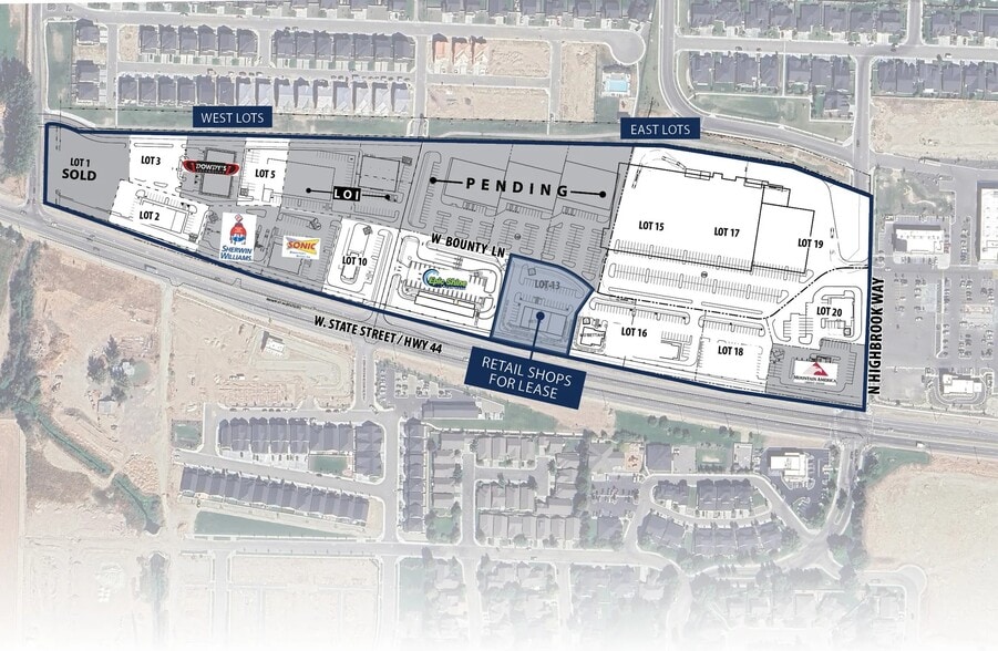 12080 W State St, Star, ID à vendre - Plan de site – Image 3 sur 4