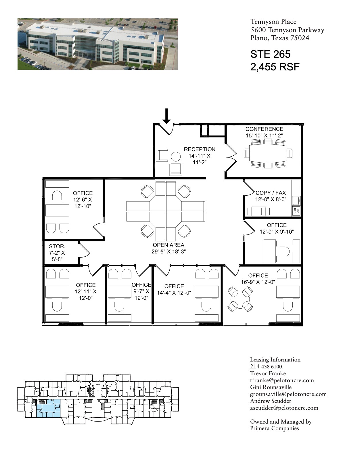 5600 Tennyson Pkwy, Plano, TX à louer Plan d’étage– Image 1 sur 1