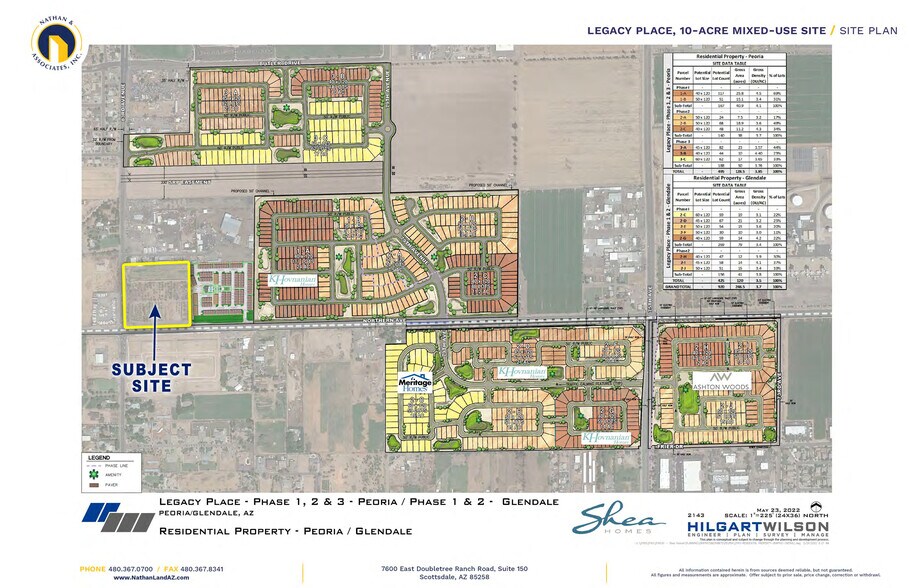 8119 N 83rd Ave, Peoria, AZ à vendre - Plan de site – Image 2 sur 3