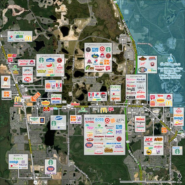 IRLO BRONSON HWY AND HWY 27 N, Clermont, FL à louer - Photo principale – Image 1 sur 3