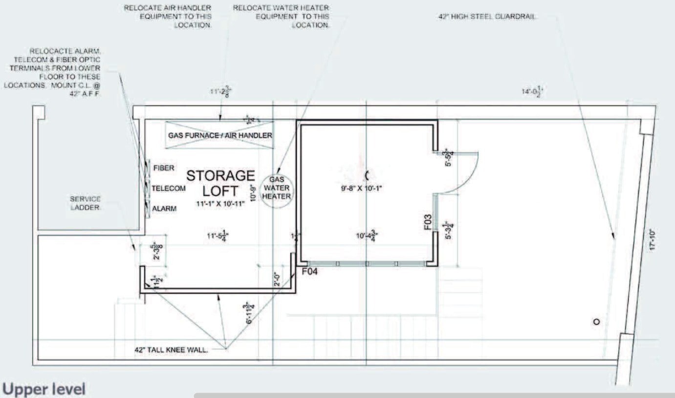 887 W Marietta St NW, Atlanta, GA à louer Plan d’étage– Image 1 sur 5