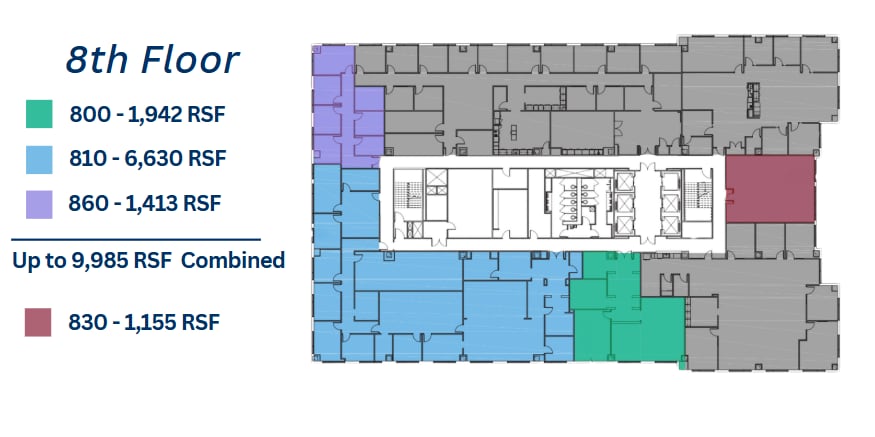 1 W Fourth St, Winston-Salem, NC à louer Plan d’étage– Image 1 sur 1
