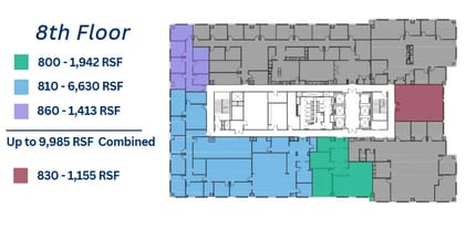 1 W Fourth St, Winston-Salem, NC à louer Plan d’étage– Image 1 sur 1