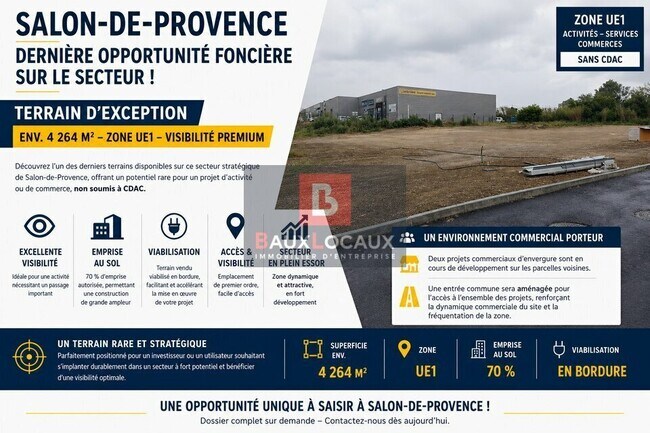 Plus de détails pour Terrain à vendre
