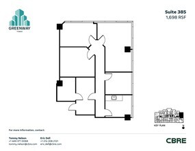 1231 Greenway Dr, Irving, TX à louer Plan de site– Image 1 sur 2
