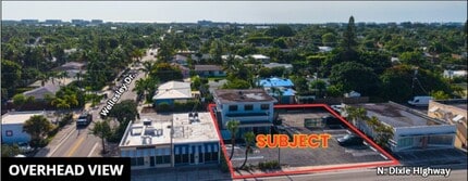 1822-1826 N Dixie Hwy, Lake Worth, FL - Vue aérienne  vue de carte - Image1